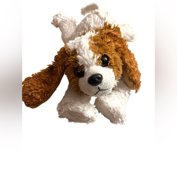 Plush Cavalier King Charles Spaniel Stuffed Floppy Dog Puppy Long Beaded Ears - Picture 2 of 9